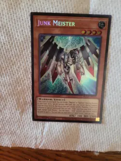 Yugioh Junk Meister BLGG-EN033 Secret Rare 1st Edition Near Mint - Image 4