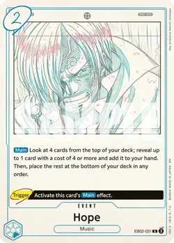 One Piece (OP) - Hope - EB02-031 (English) - Image 1