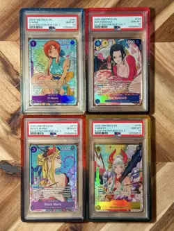 One Piece Illustration Box Vol 1&2 PSA10 Sequential – Nami Boa Yamato Maria - Image 1