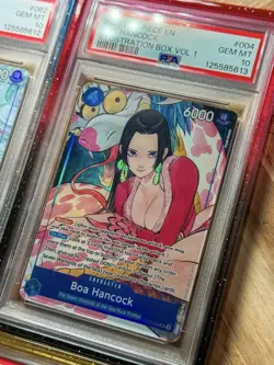 One Piece Illustration Box Vol 1&2 PSA10 Sequential – Nami Boa Yamato Maria - Image 3