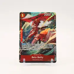 Belo Betty Full Art - OP05-015 Premium Booster The Best R One Piece - NM/LP - Image 1