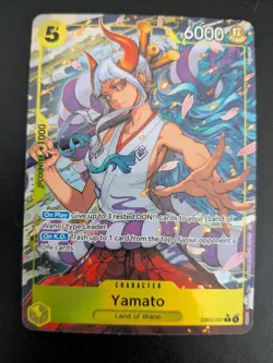 Yamato (Alternate Art) Foil R Extra Booster: One Piece Heroines Edition EB03-057 - Image 1