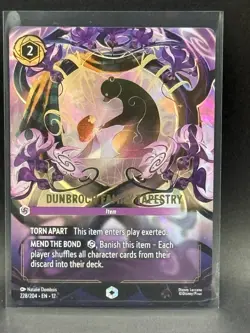 Disney Lorcana TCG Dunbroch Family Tapestry 228/204 English Foil Rare - Image 1