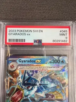 PSA 9 Gyarados ex - 045/198 - SV01: Scarlet & Violet Base Set Pokemon Card - Image 2
