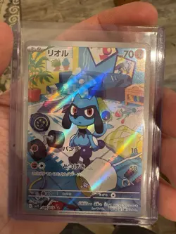 Riolu 086/078 AR Scarlet ex sv1S Pokemon Card Game TCG Japanese NM - Image 1