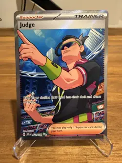 Judge 222/182 Ultra Rare - Destined Rivals - Pokemon Card - NM - Image 1