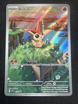 Pokemon TCG Victini - Promo SV: Scarlet & Violet Promo Cards 208 NM - Image 1