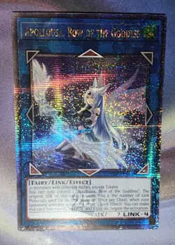 Yugioh! Apollousa, Bow of the Goddess (Alternate Art) - RA02-EN040 - Quarter Cen - Image 1
