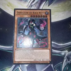 Diabellstar The Black Witch - OP26-EN001 - Ultimate Rare - Image 1