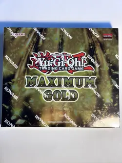 Yu-Gi-Oh! Maximum Gold Box - 1st Edition - FACTORY SEALED - English - 2020 - Image 1