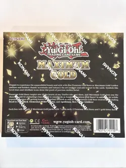 Yu-Gi-Oh! Maximum Gold Box - 1st Edition - FACTORY SEALED - English - 2020 - Image 2