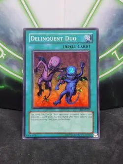Yugioh Delinquent Duo DB1-EN024 Super Rare NM - Image 1