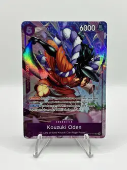One Piece CCG Kouzuki Oden OP13-063 Alt Art - English - NM+ - Image 1