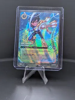 Disney Lorcana Promo Hiro Hamada 24B/P2 Top 8 Promo - Image 1