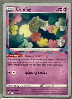 Pokemon TCG - World Championships 2023 Deck Promo Card - Comfey 079/196 - Image 1