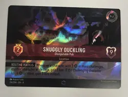 Snuggly Duckling Disreputable Pub Enchanted Holo Card 216/204 Ursula's Return - Image 1