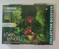 MTG Lord Of The Rings Collector Booster Box 15 Cards Unopened Sealed Magic TCG - Image 1