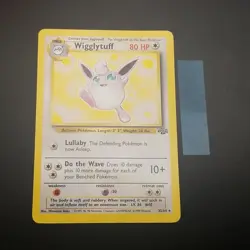 Wigglytuff 32/64 - Jungle SET - Rare NON-HOLO - VINTAGE WOTC Pokemon Card - LP - Image 1