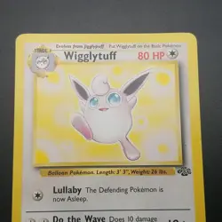 Wigglytuff 32/64 - Jungle SET - Rare NON-HOLO - VINTAGE WOTC Pokemon Card - LP - Image 2