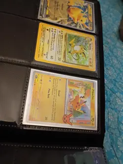 BCW Red CCG Gaming Card Pro-Folio 9-Pocket WITH LOTS OF POKEMON INCLUDED - Image 3
