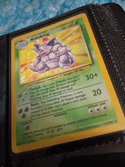 BCW Red CCG Gaming Card Pro-Folio 9-Pocket WITH LOTS OF POKEMON INCLUDED - Image 5
