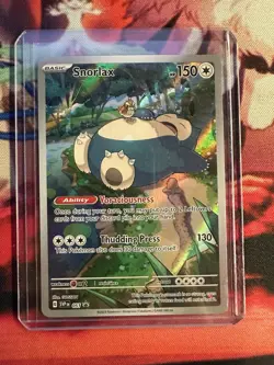 Lot of 2 - Pokemon TCG Snorlax #51 Scarlet & Violet 151 Promo Card Near Mint - Image 4