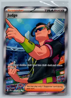 Judge 222/182 Ultra Rare Destined Rivals Pokemon Near Mint - Image 1