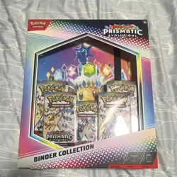 Pokemon Scarlet & Violet Prismatic Evolutions Binder collection - Image 1