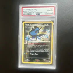 Pokemon Team Rocket Returns Dark Dragonair #31/109 Reverse Holo PSA 8 2004 EN - Image 1