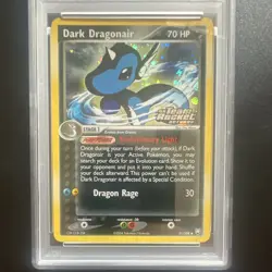 Pokemon Team Rocket Returns Dark Dragonair #31/109 Reverse Holo PSA 8 2004 EN - Image 4