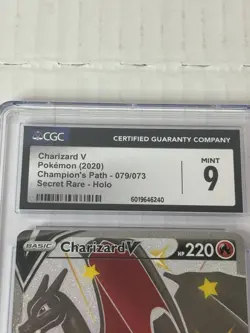 Pokemon charizard V 079/073 champions path CGC Mint 9 - Image 4