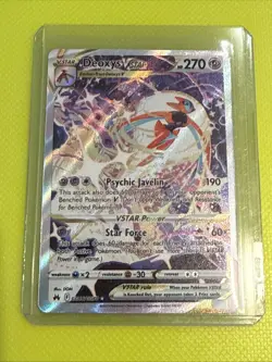 Deoxys VStar 🔥 Pokemon Crown Zenith Galarian Gallery GG46 - NM! - Image 1