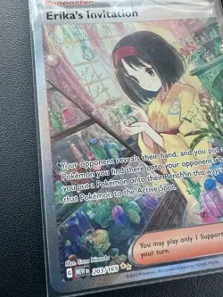 Erika's Invitation 203/165 Special Illustration Rare Pokemon TCG 151 SIR NM - Image 2