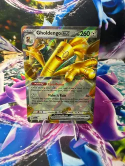 GHOLDENGO EX 139/182 PARADOX RIFT Double Rare Pokemon - Image 1
