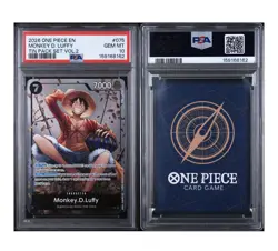 ENGLISH ONE PIECE PROMOS TIN PACK SET VOL.2 075 MONKEY D. LUFFY PSA 10 🔥📈 - Image 3
