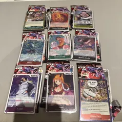 One Piece TCG OP16 Bundle X9 packs battle of time - Image 1