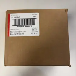 Sealed Case Box of 42 Sleeved Booster Packs Rise of the Floodborn Disney Lorcana - Image 1