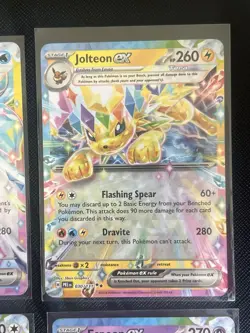 Pokemon TCG Prismatic EX “Eeveelution” 9 Card Holo Bundle (English) - NM - Image 3