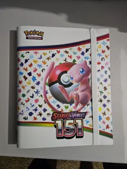 Pokemon Scarlet & Violet 151 - Mew Binder Collection - Binder Only NO CARDS NEW! - Image 1