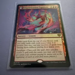 Improvisation Capstone M Foil 120 - MTG Secrets of Strixhaven - Image 1