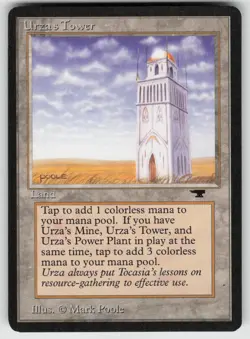 Urza's Tower (Plains) Antiquities Common MAGIC: THE GATHERING - Image 1