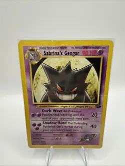 Pokemon TCG Sabrina's Gengar 29/132 Gym Challenge Non-Holo HP-DM - Image 1