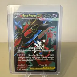 Pokemon TCG Mega Evolution Chaos Rising: Mega Floette ex 101/086 Ultra Rare - Image 1