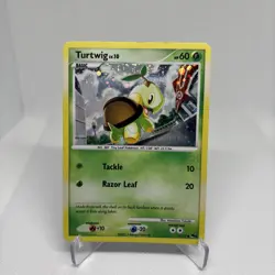 Pokemon Turtwig Holo Pop Series 6 17/17 MP - Image 1