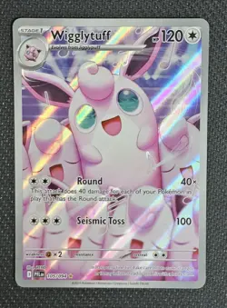 Pokemon TCG Wigglytuff Me02: Phantasmal Flames 105/094 Illus Rare Holo NM - Image 1