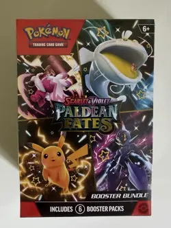 Pokemon TCG Scarlet & Violet Paldean Fates Booster Bundle New Sealed! - Image 1