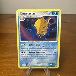 Omastar Arceus Pokemon TCG 23/99 Platinum Rare - Image 1
