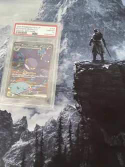PSA 10 Team Rocket's Crobat ex SAR 127/098 sv10 The Glory Japanese Pokemon Card - Image 1