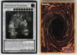 Colossal Fighter (UTR) TU05-EN000 Turbo Pack: Booster Five YU-GI-OH - Image 3