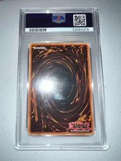 YuGiOh 2003 LOD-000 Yata-Garasu 1st Edition Secret Rare PSA 8 NM-MT (Holo Bleed) - Image 4